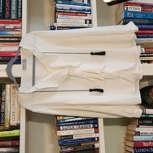 🎉Chico's Ruffle Button Down Blouse size Lg